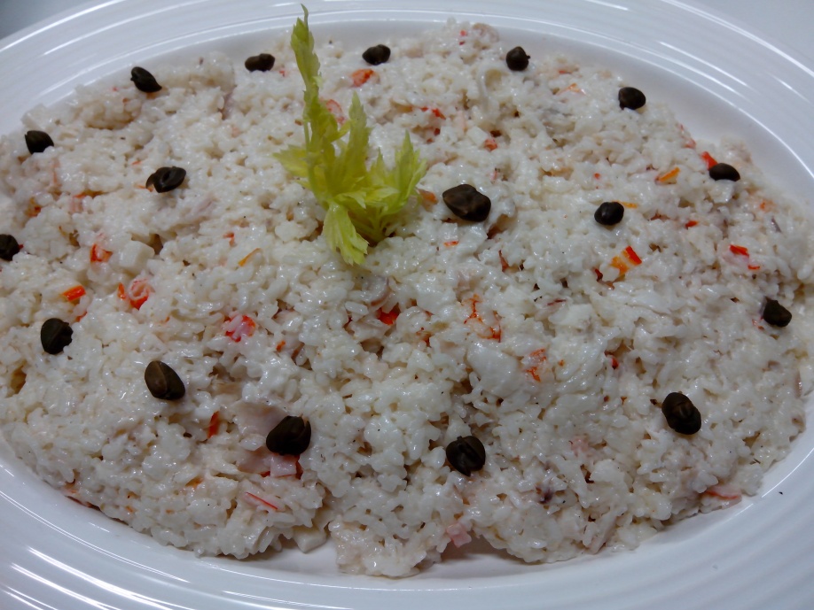 Ensalada marinera de arroz