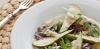 Ensalada amb nous, roquefort i vinagreta de xocolata blanca