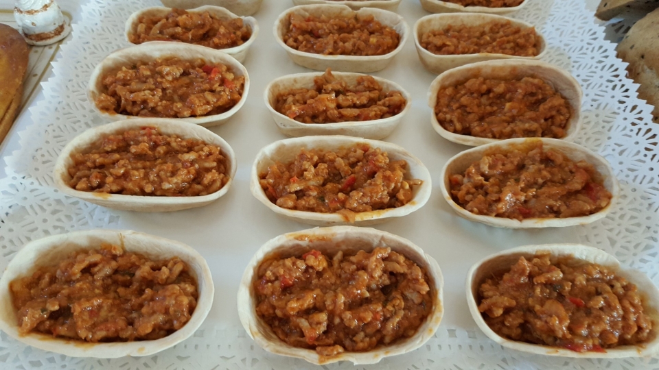 Barquitas mejicanas de chilli con carne