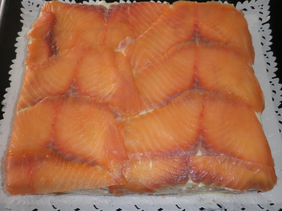 Pastel de salmon